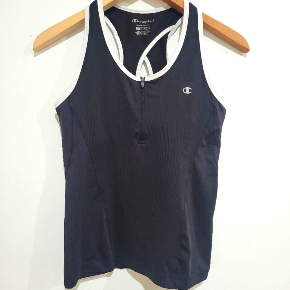 Champion workout tank top built in bra size M